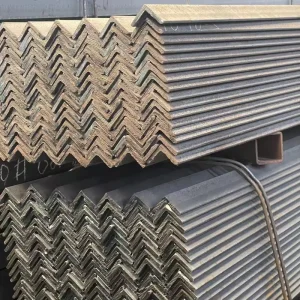 Q235B Non-Alloy Equal Angle Steel Hot Rolled Hot Dip Galvanized EN ASTM Custom Cut Structural Angle Bar Bending Welding Services