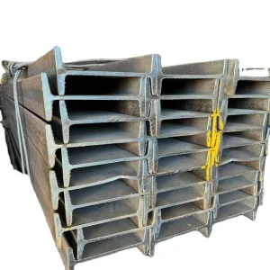 Q235B Q345 Hot Dip Galvanized I Beam Steel 1 to 12M Length ASTM Standard Structural Steel Beam for Building Construction