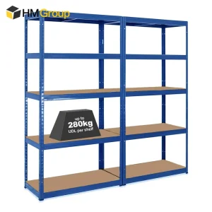 Q235B Steel Metal Long Span Shelf Racking with Adjustable Beams