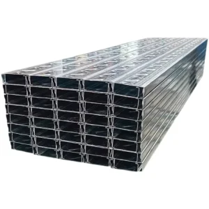 Q345 1015 41×41 41×21 Hot Dip Galvanized C Purlins Profile Steel Channel for Automobile Industry BIS Cutting Welding