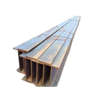 Q345B Carbon Steel H Section Beam for Industrial Workshop Equipment Base Saw Cutting Anti-corrosion Custom Processing Service