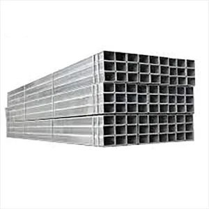 Q355 Pre Galvanized ERW Welded Steel Pipe Rectangular and Square Hollow Section Tubes for Roofing Galvanized Square Tube