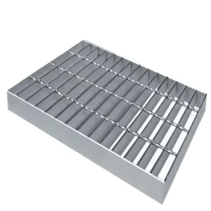 Q355 Stainless Steel Hot Dip Galvanized Grating Stair Tread Power Walkway Floor