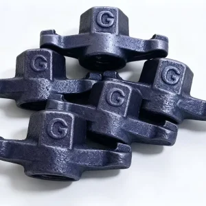 QT450 Cast Iron Wing Nut Butterfly Nut Hand Twist Fastener Hardware for Marine Outdoor Furniture Garden Equipment