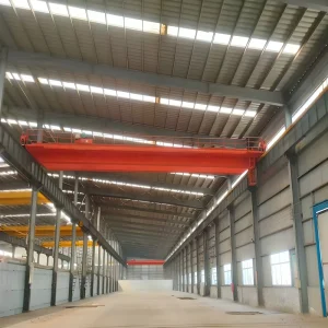 Qd Model 16t 500t Hook Double Girder Overhead Crane Hot Rolled Steel 20m Lifting Height Electric Winch