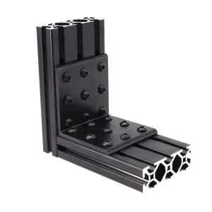 Quality Certified Heavy Load Imperial 18 Hole L Shape Inside Corner Bracket Connecting Angle Bracket for safeguard Shield #6360