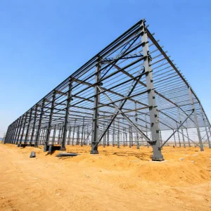 Quick Assemble Portal Frame Steel Structure Building for Prefabricated Storage Warehouse Workshop Garage Shed
