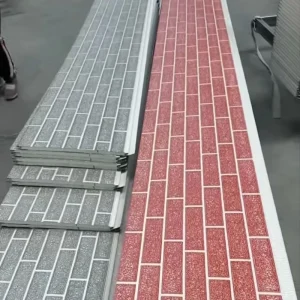 Quick Easy Installation Exterior Wall Panels Metal Steel Pu Thermal Insulation Sandwich Panels Eco Friendly Water Fire Cold Room