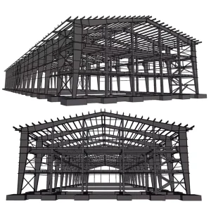 High Strength Steel Portal Frame Building Warehouse Workshop