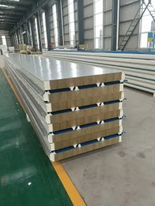 Low Thermal Conductivity A-class Fireproof PU Edge sealed Water Resistant Wall Panels Boards Building Boards