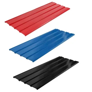RAL Color Corrugated Galvanized Steel Sheets Custom Cut Welded Bended Metal Roof Boards Red Blue Green Wall Panels Roofing