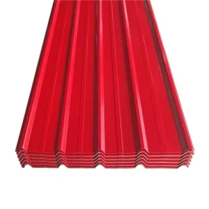 RAL Color Customized Prepainted Galvanized Steel Sheet PPGI Corrugated for Roof Wall Cladding