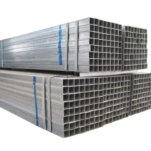 RHS SHS Welded Steel Pipes 40*60mm 40*80mm 80*100mm 100*100mm Galvanized Rectangular Square Pipe Tube
