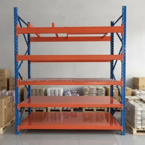 Racking Adjustable Metal Boltless Shelf and Racks Warehouse Storage Heavy Duty Metal Rack Shelf