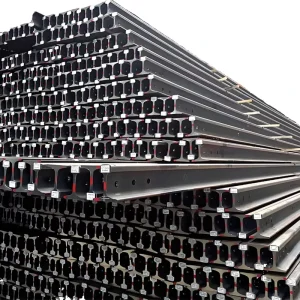 Rail Iron Profile Processing Train Rail Railway Track Railroad Steel Rails Railway Metal for Building