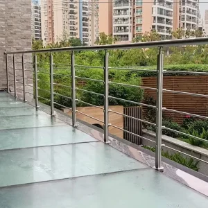 Railings Balustrades with Handrails Stainless Steel 304 316 Indoor & Outdoor Guardrails for Stairs Terrace Porch Bridge Balcony Deck