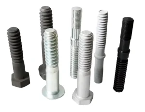 Railway Fasteners Track Securing Spare Parts Hexagon Anchor Bolt with Dowel for P50/P60 Rail