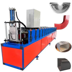Rain gutter making machine metal sheet gutter bending machine automatic greenhouse machine to make water gutters at Zimbawe