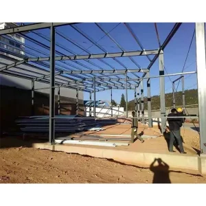 Rapidly Installed Lightweight Metal Steel Workshop Building Structure