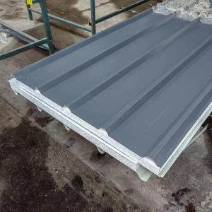 Raw Material EPS Roofing Sandwich Panels Fireproof Waterproof And Heat insulating For Use In Warehouses And Garages