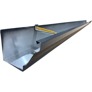 Red Color Galvanized Steel Fascia and Gutter with Welding Bending Services for Corrugated Roofing System in Villa (RAL Colors)
