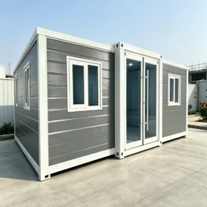 Refabricated Modular Container House Shipping Container House Portable Mobile Unit for Park Service Room Temporary