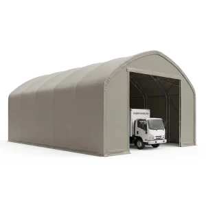 Refugee Shelter Fabric Structure Wide Span Durable Membrane Modular