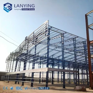 Reinforced Roof Steel Workshop Strong Wind And Snow Resistance Top Structure For Cold And Snowy Areas