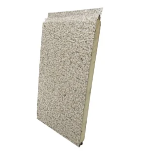 Reliable Lightweight 16mm PU Foam 3D Embossed Modern Villa Container House Siding Metal Carved Exterior Wall Cladding