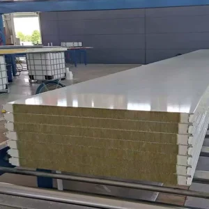 Research Laboratory Fire Rated Rock Wool Panel with Polyurethane Edge