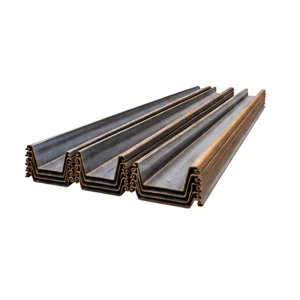 Retaining Walls Steel Sheet Pile Type Iv S390 Hot-rolled 400*170*15.5mm