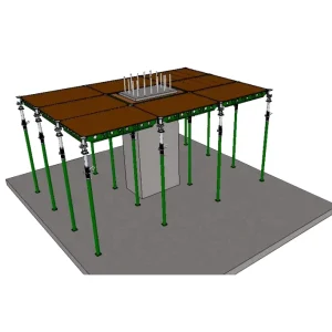 Reusable High Strength Steel Aluminum Concrete Slab Formwork Panel for Construction System