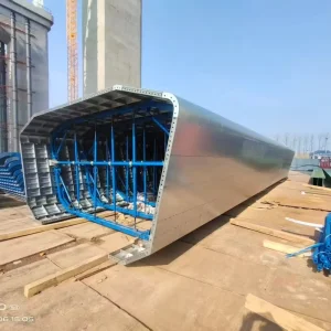 Reusable High-strength Alloy Steel Column Formwork System Adjustable Size One-time Pouring for Heavy-duty Concrete Construction