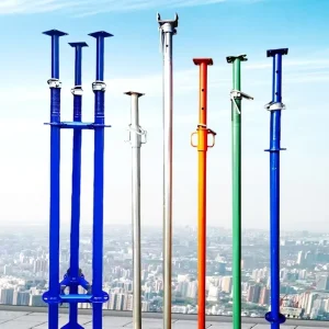 Reusable Steel Support Column High Pressure Resistant Steel Formwork Building System