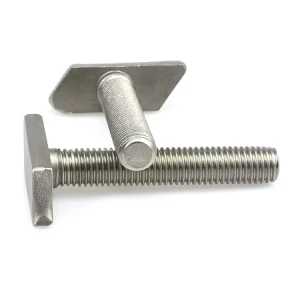 Rhombus-Head T Bolt with Long Threads for Adjustable Framework Mounting