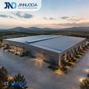 Rigid Heavy Duty Workshop Prefab Steel Structure CE Certified Massive Support Columns Reinforced Roof Truss Kit