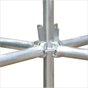 Ringlock Scaffolding Components Q235 Steel High Strength Hot Dipped Galvanized Frame
