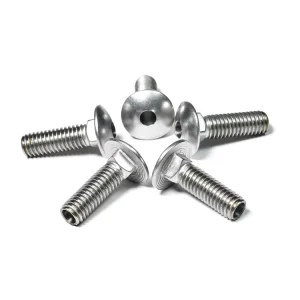 Robust Allen Drive Carriage Bolt for Heavy Duty Conveyor System Support Brackets