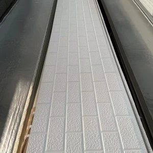 Rock Wool Aluminum Foam Panel Brick Metal Carved Sandwich Panels For Modern Villa Building Wall Decoration