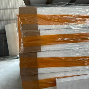 Rock Wool Color Steel Sandwich Panel Eco Friendly Fire Resistant Lightweight Insulation Cold Room Wall Soundproofing Modern