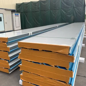 Rock Wool Insulated Sandwich Panel for Metal Buildings