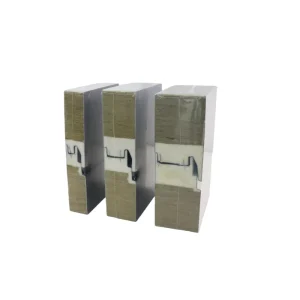 Rock Wool Metal Sandwich Panel Fire Resistant Water Resistant Eco Friendly Roof Panel with 3 Year Warranty Contemporary Design