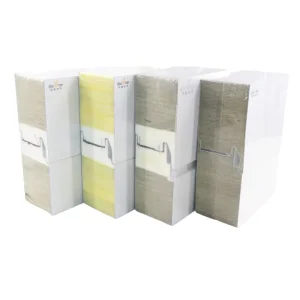 Rock Wool Metal Sandwich Panel Water & Fire Resistant Eco Friendly Roof Panel