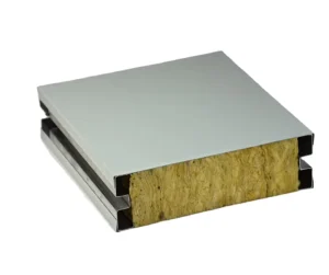Rock Wool Sandwich Panel Handmade Rock Wool Purification Board Roof Wall Board with Colorful and Beautiful Appearance