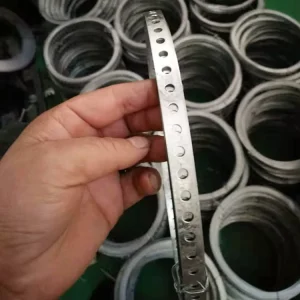 Roll Hot Dipped Galvanized Steel Bracing Perforated Metal Strap for Wood Frame Construction Workshop Structural Support