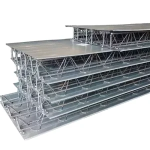 Roof Floor Deck Steel Bar Reinforced Concrete Bearing Plate Steel Truss Deck