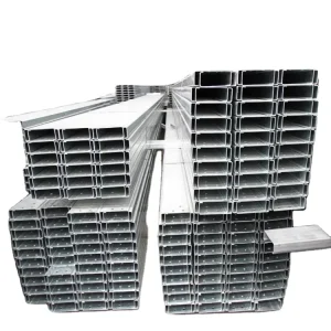Roof Panels Purlin C Z Section 5# 8# 10# Purline C Purlins Steel for Support Rafters or Roofing