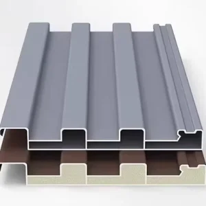 Roof Tile Double layer Great Wall Insulation Tile Roof Board Concave and Convex Canopy Sun Protection Aluminum Wavy Board