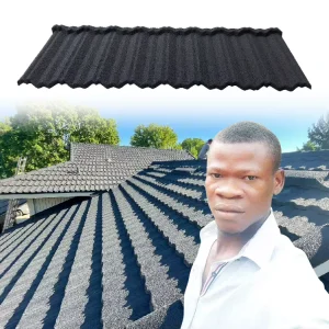 Roofing Panels Lightweight Stone Coated Metal Roof Sheets for Commercial and Residential Use