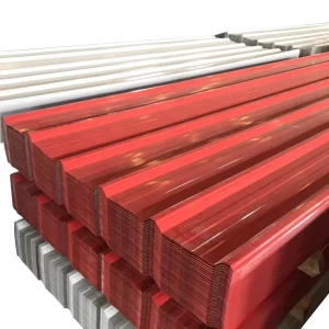 Roofing Sheet Cold Rolled Galvanized Galvalume Color Coated Corrugated Steel Sheet for Building Apartment House